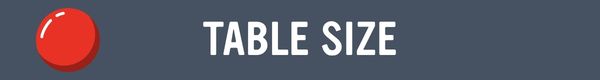 Rasson - Table Size